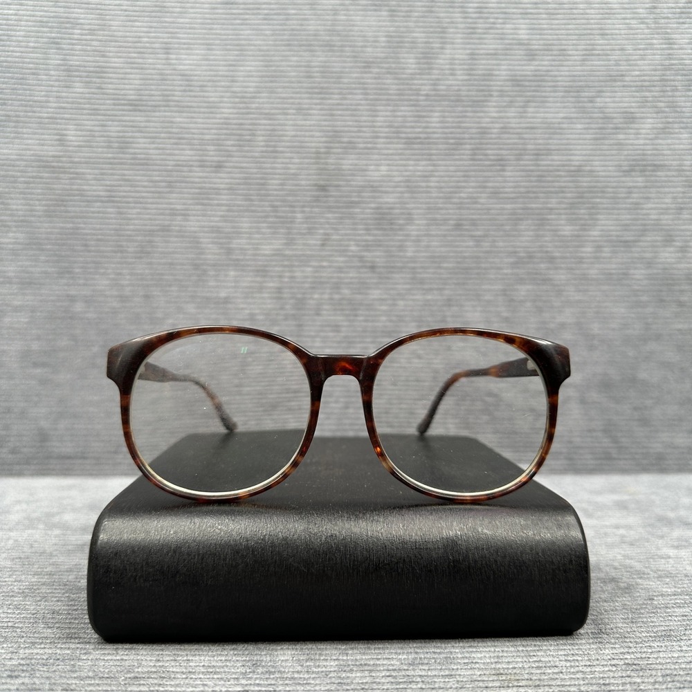 Eagle USA Z87 Safety Glasses Vintage Tortoise Shell Round Frame 145 Brown